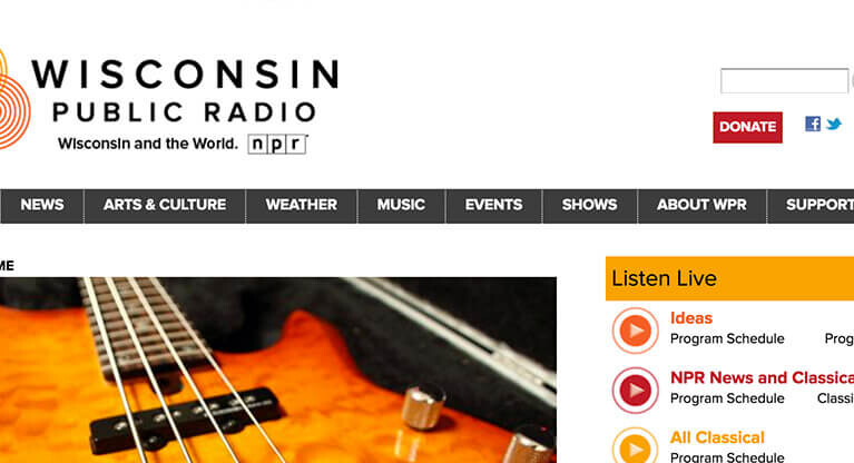 Wisconsin Public Radio - Central Time