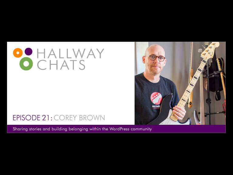 Hallway Chats Episode 21 - Corey Brown